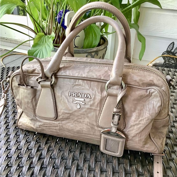 Authentic Prada Nappa Handle Bag - Picture 1 of 8